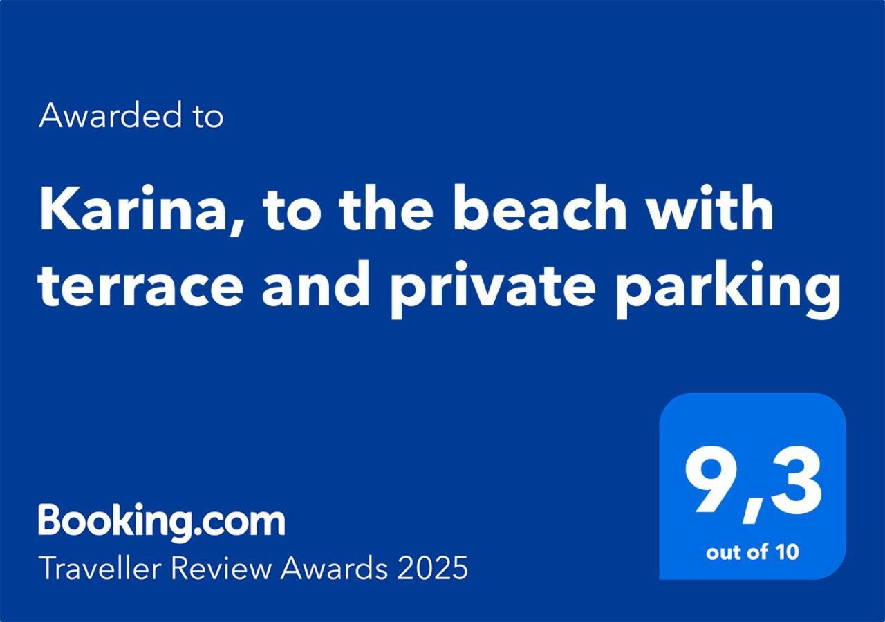 Karina, To The Beach With Terrace And Private Parking Savona Exterior photo